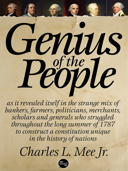 Title details for Genius of the People by Charles L. Mee, Jr. - Available